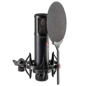Skatuves/izpildījuma mikrofons sE Electronics sE2300 — vads, mini XLR (3‑pin), 20–20 000 Hz, jutība 146 dB, SNR 85 dB, 48 V