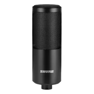 Studio microphone Shure SM4‑K — cardioid wired, metal housing, black