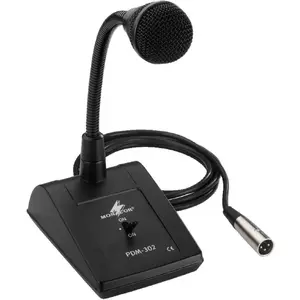 Mikrofons Monacor PDM-302 dinamiskais vadu kardioīds 600 Ω 60–12 000 Hz XLR-3