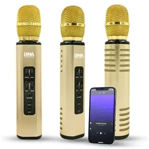 REMAX KM6 Karaoke mikrofons ar Bluetooth skaļruni — portatīvs bezvadu mikrofons un skaļrunis