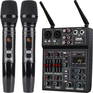 Audio mikseris un mikrofonu komplekts Bitmat MIXMIC 2 — USB, Bluetooth, bezvadu mikrofonu komplekts
