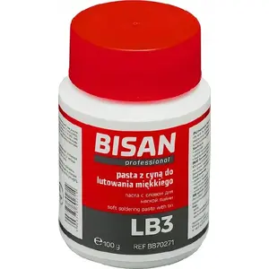 Soldering Paste Bisan LB3 100 g (tin) – flux paste for soft soldering