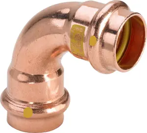 Viega 2616 Profipress Copper Pipe Bend 90 Degree 22 mm 5-Pack