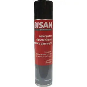 Leak Detector Aerosol Bisan 300 ml — spray for detecting gas and air leaks