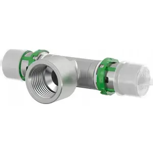 Тройник запаиваемый Comap MultiSkin 20 x 1/2 x 20 (медь/олово) из латуни