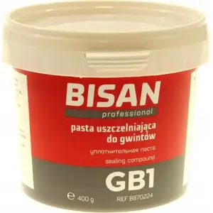 Thread Sealant Paste Bisan GB1 400 g (can) — for water and gas connections