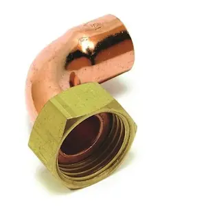 Copper 90° Elbow Comap E111215001, soldered female/male connection 22x3/4