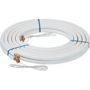 Copper refrigeration double tube Vaillant 1/4"–1/2" in insulation, e-bus, length 5 m (for VWL 35–VWL 55)