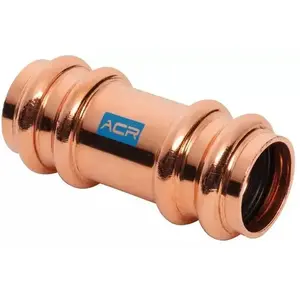 Copper press coupler SANHA ACR 5/8" – SANHA press fitting for refrigerant systems