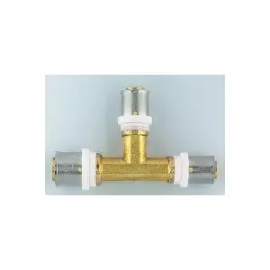 Тройник Herz P723209, 32 x 3-26 x 3-26 x 3 мм, соединитель для трубопроводов