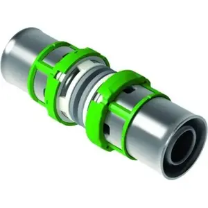 Compression coupling Comap MultiSkin brass/tinned 16x16 — plumbing fitting