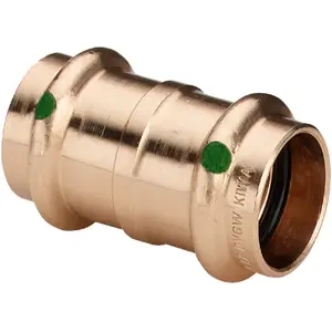 Press fitting coupling VIEGA Sanpress 18 mm muffer, copper press connector