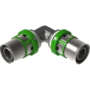 Пресс-угольник 90° из латуни с медным покрытием Comap 16x16 — MultiSkin (7090W16)