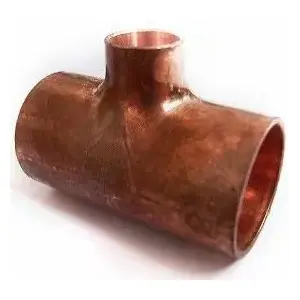 Медный тройник редукционный VIEGA 35×22×35 мм, модель 104375