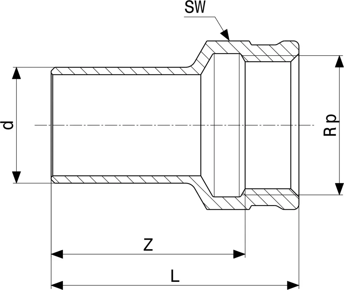 VIEGA Viega 2212.1 drain sealing flange Photo 3