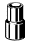 VIEGA pipe reducing coupling 18x15 mm, brass compression reducer