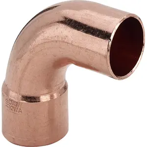 Copper 90° Elbow VIEGA 95001A, 15 mm diameter, pack of 10