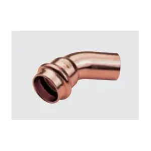 Conex copper single-socket elbow 45° B Press 18 mm