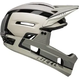 Full-face helmet BELL Super Air R size L (59–63 cm) Matte Cement Gray