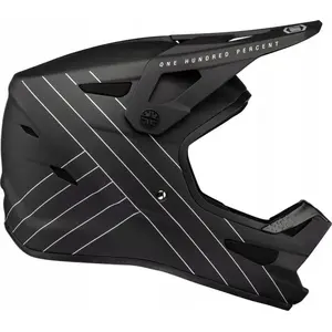Полноразмерный детский шлем для лыж/BMX 100 КНИГ STATUS DH/BMX, размер S (47–48 см), Essential Black