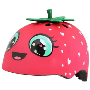 Bērnu aizsargķivere C-PREME RASKULLZ STRAWBABY XS mazuļiem 48–52 cm (3+ gadi)