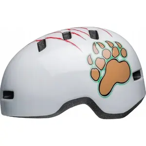 Children's helmet BELL Lil Ripper — size XS 45–52 cm, white Grizzly