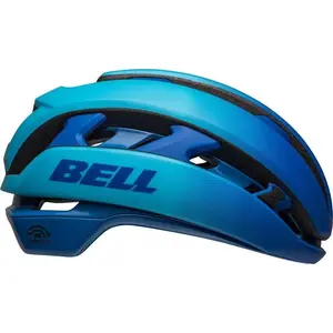 Road helmet BELL XR MIPS SPHERICAL, size L (58–62 cm), color Matte Gloss Blue Flare