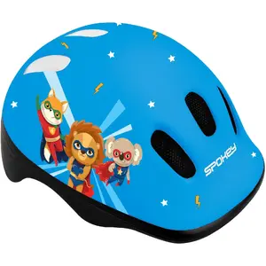 Children's bicycle helmet SPOKEY FUN — kids protective helmet for cycling, scooters and skating, adjustable fit, lightweight design