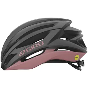 Ceļu ķivere GIRO SYNTAX Metallic Coal/Dusty Rose izm. L (59–63 cm) 2025