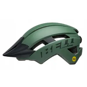 Children's helmet BELL Sidetrack II matte green, size Universal 47–54 cm
