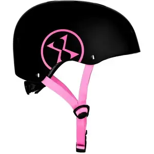 Protective Helmet nils extreme MTW001-1 black‑pink size XS (48–52 cm)