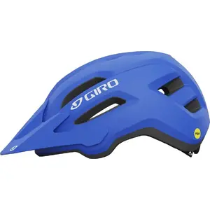 Protective mountain bike helmet GIRO FIXTURE II size Universal 54–61 cm Matte Trim Blue