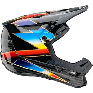 Full-face motorcycle helmet 100 КНИГ AIRCRAFT COMPOSITE, size XL (61–62 cm), model STO-80004-459-13, black