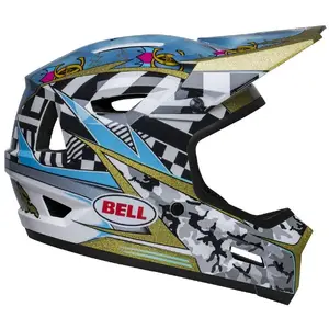 Full-face helmet BELL Sanction 2 DLX MIPS, size XL (59–61 cm), gloss black/white
