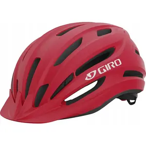 Protective helmet GIRO Register II matte bright red white, universal size 54–61 cm