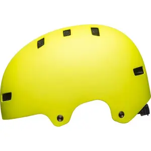 BELL Local BMX helmet matte hi-viz, size S (51–55 cm), open-face protective helmet