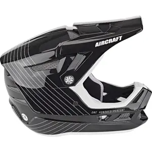 Protective bicycle helmet 100 КНИГ Aircraft Composite black size XL