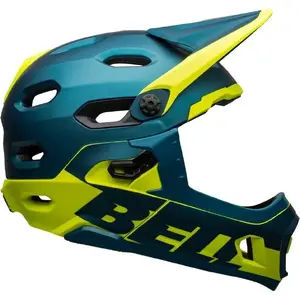 Full-face helmet BELL SUPER DH MIPS SPHERICAL — size S (52–56 cm), blue