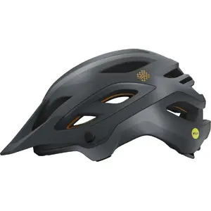 Protective mountain bike helmet GIRO Merit MIPS — size M (55–59 cm), Matte Dark Shark Dune