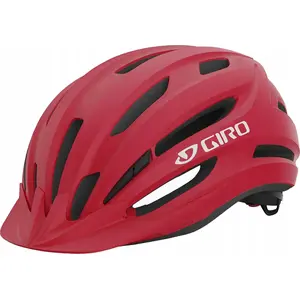Protective mountain bike helmet GIRO Register II Integrated MIPS matte bright red white, size Universal 54–61 cm