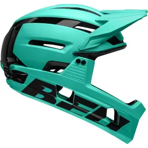 Full-face helmet BELL Super Air R size L (59–63 cm) Matte Turquoise Black