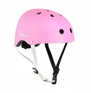 Protective Helmet Nils Extreme MTW001, pink, size XS (48–52 cm)