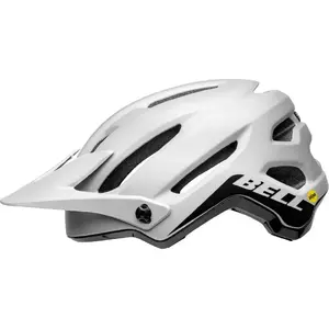 Protective mountain bike helmet BELL 4FORTY, size S (52–56 cm), matte gloss white/black
