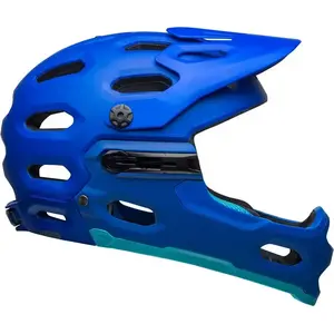 Full-face helmet BELL Super 3R Mips matte blues, size L (58–62 cm)
