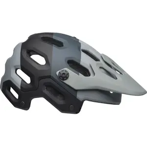 Protective mountain bike helmet BELL Super 3 size L black-gray