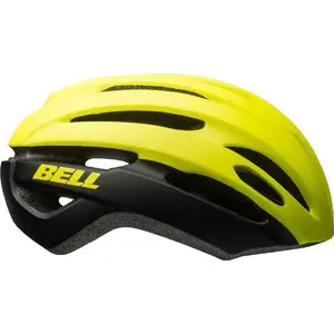 Road helmet BELL AVENUE size S/M (52–57 cm), color Matte Gloss Hi‑Viz Black, no MIPS