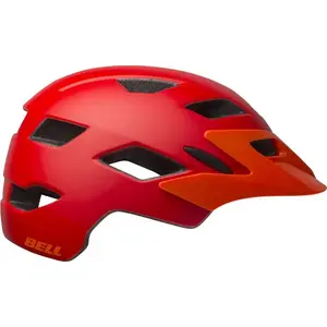 Protective helmet BELL Sidetrack junior matte red-orange size Universal 50–57 cm