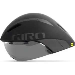 Protective helmet GIRO AEROHEAD INTEGRATED MIPS matte black titanium, size S (51–55 cm)