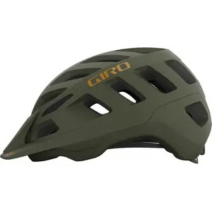 Bicycle helmet GIRO Radix — MTB protective helmet, size S (51–55 cm), Matte Trail Green