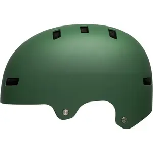 Protective BMX Helmet BELL Local — Size L (59–61.5 cm), Matte Dark Green